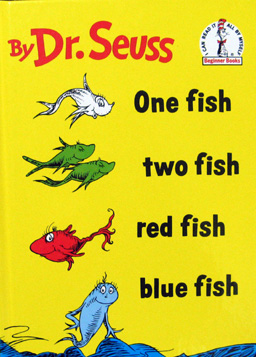 Suess book - One Fish Two Fish