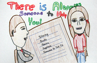 Poster: There is always someone to help you
