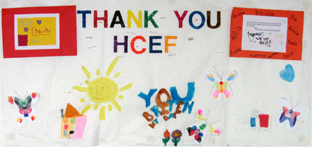 Thank you HCEF for the Learning Center