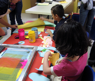 Cutting out paper patterns
