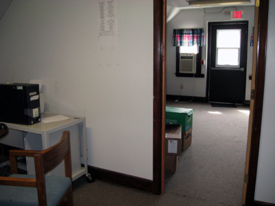 Movin' On attic - potential Learning Center