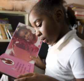 Girl reading