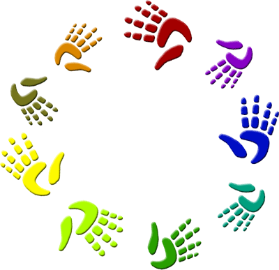 circle of hands