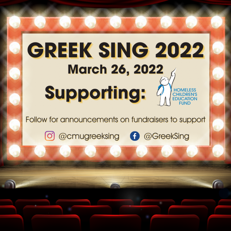 Greek Sing 2022 Supporting HCEF March 26, 2022